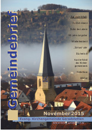 Titel Gemeindebrief 2015 November