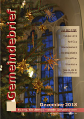 Titel Gemeindebrief 2018 Dezember